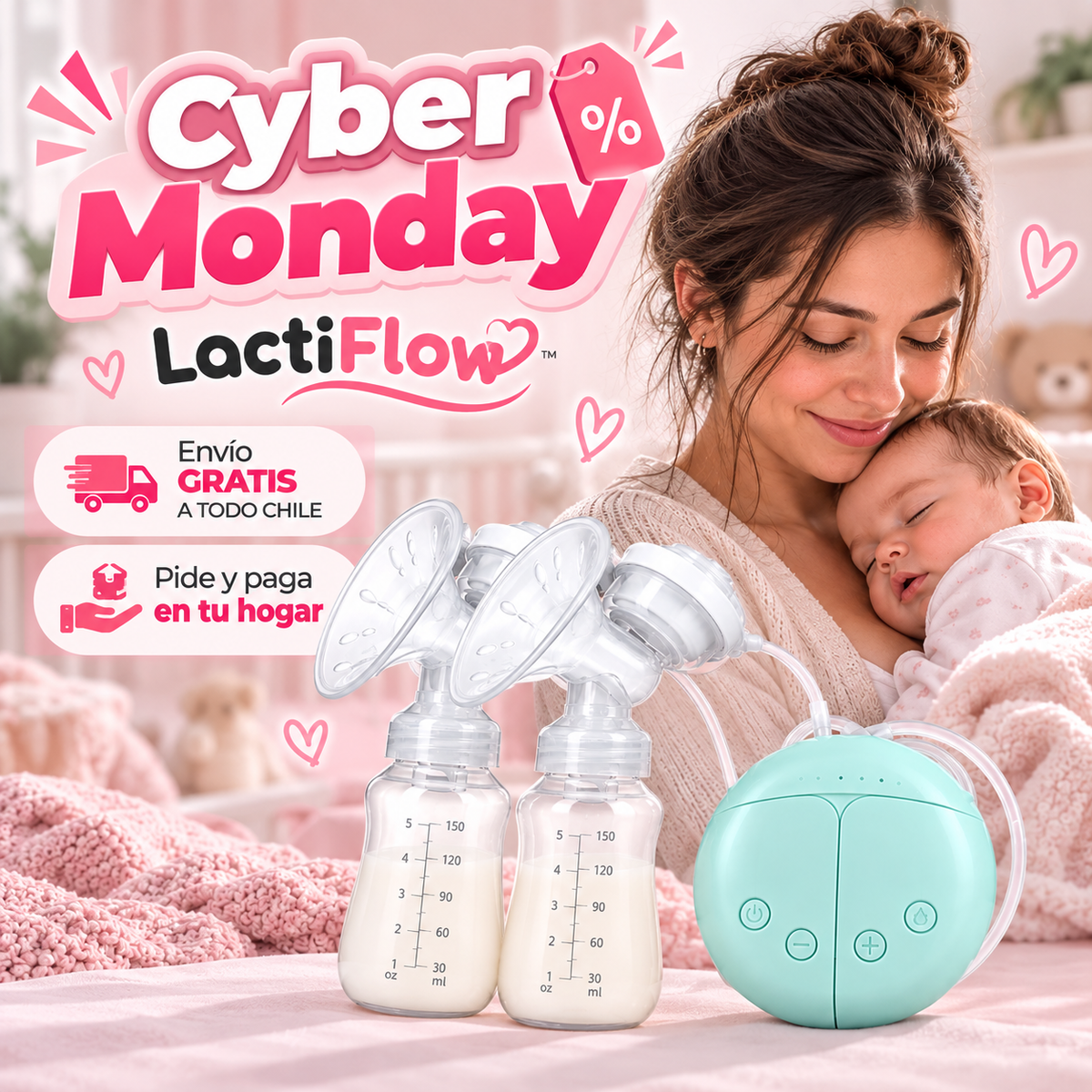 LactiFlow™ Extractor Materno Doble
